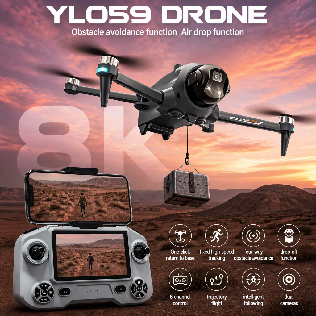 Drone Multispectral - طائرة بدون طيار Potensic مع نظام