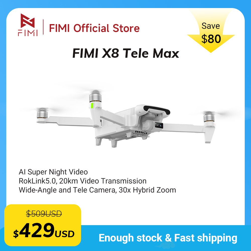 طائرة بدون طيار FIMI X8 Tele M - مراجعة Drone Thermal Imaging وسعره