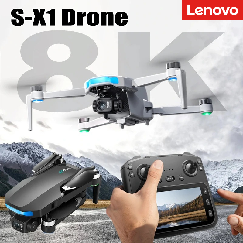 طائرة لينوفو S-X1 بدون طيار 8K - مراجعة Drone Multispectral وسعره