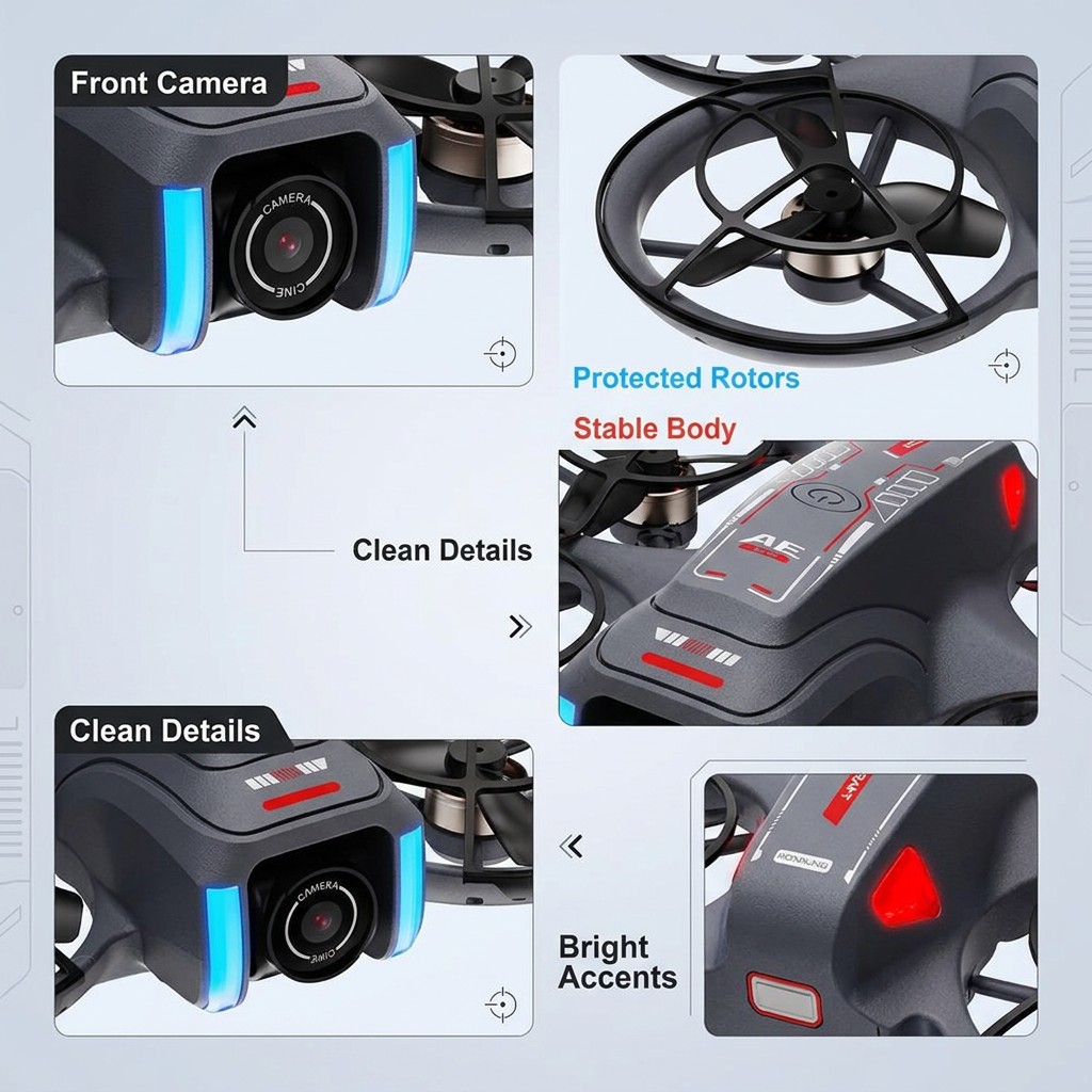 طائرة بدون طيار AE21 GPS جديدة - مراجعة Drone Multispectral وسعره