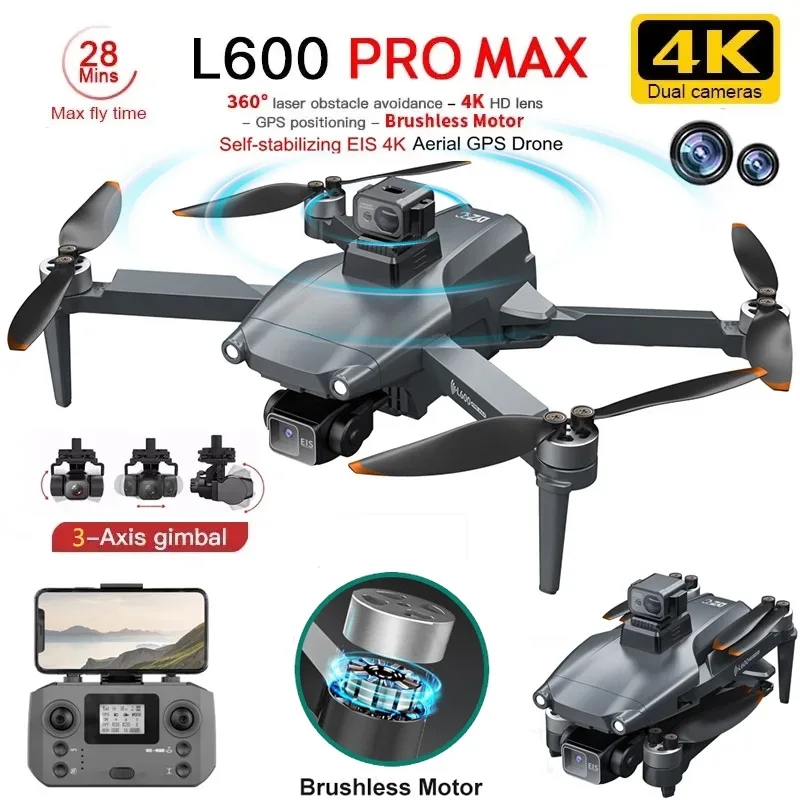 L600 PRO MAX GPS الطائرة بدون  - مراجعة Drone Multispectral وسعره