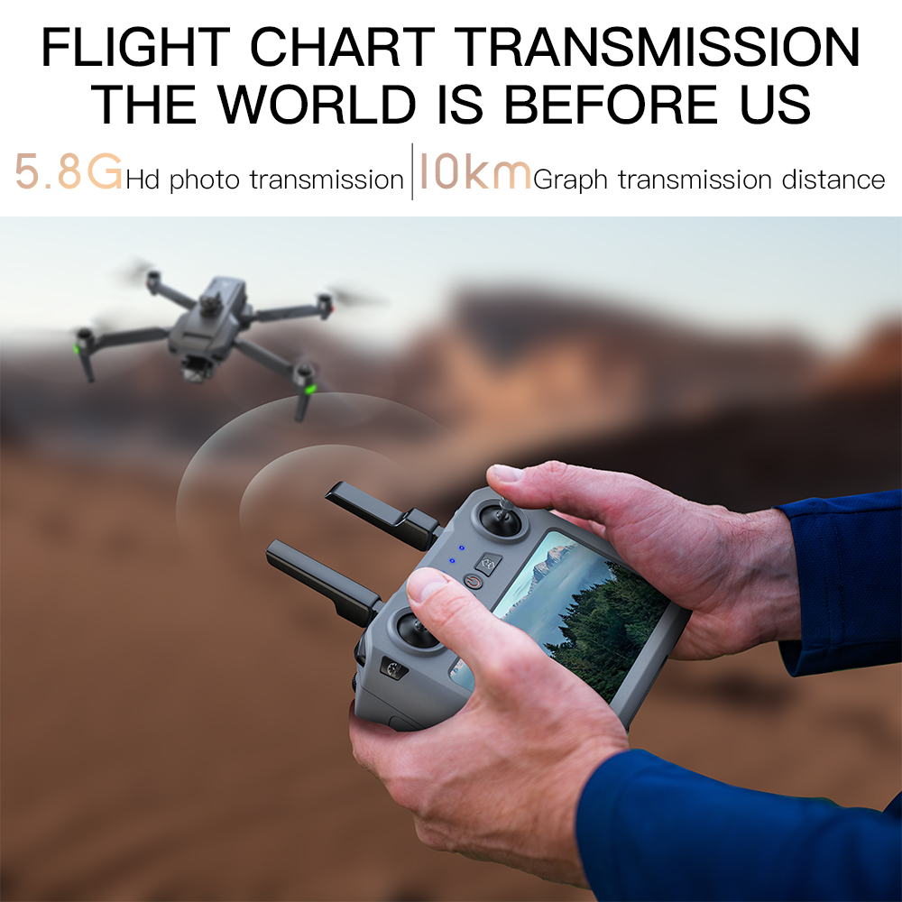 طائرة بدون طيار Teeggi SG909 M - مراجعة Drone Aerial Photography وسعره