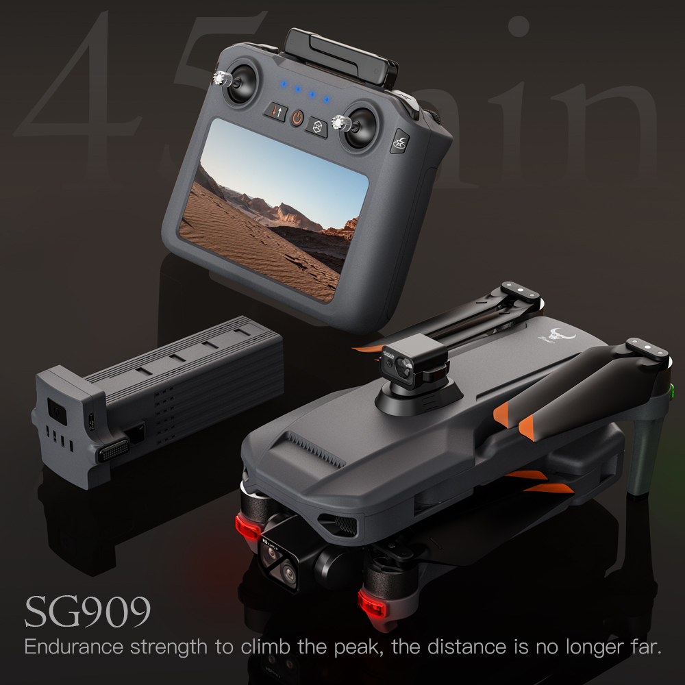طائرة بدون طيار Teeggi SG909 M - مراجعة Drone Aerial Photography وسعره