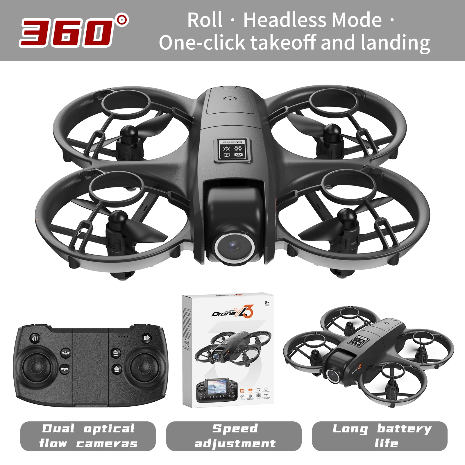 طائرة بدون طيار YL3 RC جديدة ب - مراجعة Drone Multispectral وسعره