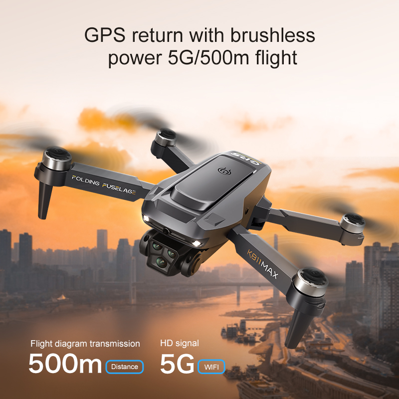 طائرة بدون طيار K811MAX Quadco - مراجعة Drone Cinematic وسعره